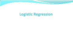 Bài giảng Máy học nâng cao - Chương 4: Logistic Regression - Trịnh Tấn Đạt