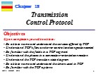 Bài giảng TCP/IP Protocol - Chapter 12: Transmission Control Protocol