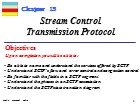 Bài giảng TCP/IP Protocol - Chapter 13: Stream Control Transmission Protocol