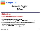 Bài giảng TCP/IP Protocol - Chapter 18: Remote Login: Telnet