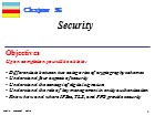 Bài giảng TCP/IP Protocol - Chapter 28: Security