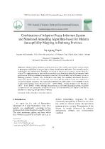 Combination of Adaptive Fuzzy Inference System and Simulated Annealing Algorithm-Based for Malaria Susceptibility Mapping in Daknong Province