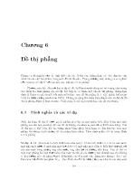 Giáo trình Đồ thị và các thuật toán - Chương 6: Đồ thị phẳng