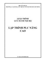 Giáo trình Lập trình PLC nâng cao (Phần 1)