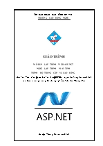 Giáo trình mô đun Lập trình web ASP.NET