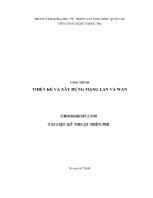 Giáo trình Thiết kế và xây dựng mạng LAN và WAN (Phần 1)