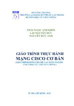 Giáo trình Thực hành mạng Cisco cơ bản (Phần 1)