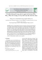 Ô nhiễm không khí trong nhà và ngoài trời bởi bụi (PM10, PM2.5, PM1) khi sử dụng các loại nhiên liệu đun nấu khác nhau