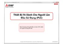 Thiết bị FA dành cho người lần đầu sử dụng (PLC)