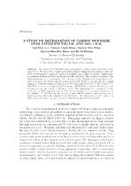 A study on methanation of carbon monoxide over catalysts NiO/TiO2 AND NiO/γ-Al2O3