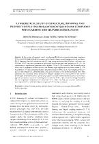 A theoretical study of structure, bonding and property of platinum(II)-8-hydroxyquinoline complexes with carbene and heavier homologues