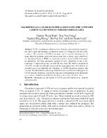 Adsorption of Cr(VI) from water sample onto the activated carbon cloth with an oxidized surface area