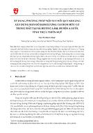 Áp dụng phương pháp nội suy hồi quy Kriging xây dựng bản đồ hàm lượng cacbon hữu cơ trong đất tại xã Hương Lâm, huyện A Lưới, tỉnh Thừa Thiên Huế