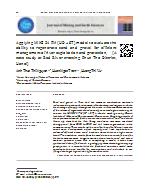 Applying MIKE 21 FM (HD + ST) model to evaluate the ability to regenerate sand and gravel for efficient management of river exploitation and protection, (A case study at Red River crossing Phuc Tho District, Hanoi)