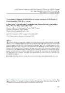 Assessment of impacts of utilization on water resources in the basin of trans-boundary Red river system