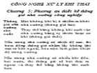 Bài giảng Công nghệ xử lý khí thải - Chương 5: Phương án thiết kế thông gió nhà xưởng công nghiệp - Nguyễn Văn Hiển