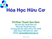 Bài giảng môn Hóa học hữu cơ - Phan Thanh Sơn Nam