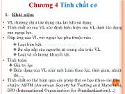 Bài giảng Vật liệu học - Chương 4: Tính chất cơ - Nguyễn Văn Dũng