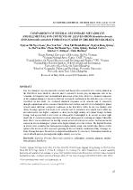 Comparision of several secondary metabolite and elemental ion contents of leaves from Kandelia obovata and Sonneratia caseolaris forests located in the red river delta