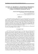 Control of absorption and dispersion properties in a vee-type degenerated atomic system under an external magnetic field