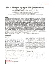 Đánh giá khả năng cảm ứng tăng sinh và bảo vệ da của astaxanthin trước những điều kiện bất lợi in vitro và in vivo