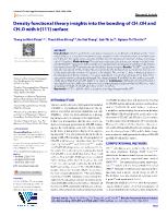 Density functional theory insights into the bonding of CH3OH and CH3O with Ir(111) surface