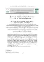 Ecotoxicity evaluation of spent biomixtures used for pesticides degradation