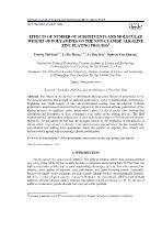 Effects of number of substituents and molecular weight of polyamines on the non-cyanide alkaline zinc plating process