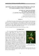 Identification of compounds from ethylacetate of Leonotis nepetifolia (L.) R.Br. (Lamiaceae)