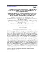 Immobilization of exchangeable chromium in a contaminated soil using natural zeolite as an effective adsorbent