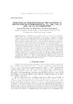 Influence of substitution of the magnetic 3d metals for mn in perovskite La0.67Ca0.33Mn0.90TM0.10O3