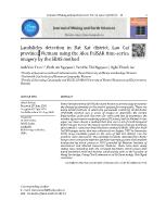 Landslides detection in Bat Xat district, Lao Cai province, Vietnam using the Alos PalSAR time-Series imagery by the SBAS method