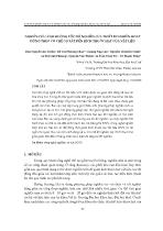 Nghiên cứu ảnh hưởng tốc độ nghiền của thiết bị nghiền hoạt động theo cơ chế cọ xát đến kích thước hạt của vật liệu