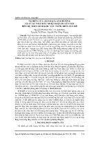 Nghiên cứu, đánh giá ảnh hưởng của các nhà máy nhiệt điện duyên hải đến hệ thủy sinh khu vực nước biển ven bờ