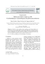 Pd(II) and Zn(II) Complexes with 9-Anthraldehyde 3-tetramethyleneiminylthiosemicarbazone