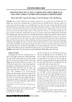 Phương pháp xử lý mây và bóng mây theo thời gian cho ảnh Landsat 5/8 trên nền Google Earth Engine