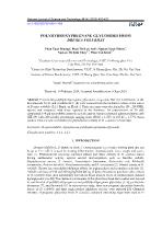 Polyhydroxypregnane glycosides from Dregea volubilis