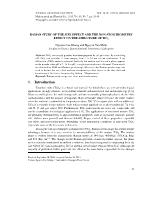 Raman study of the size effect and the non-stoichiometry effect on the structure of TiO2