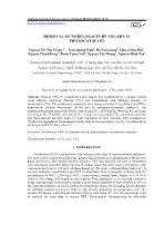 Removal of norfloxacin by TiO2-SBA-15 photocatalyst