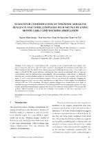 Search for conformation of thiosemicarbazone reagents and their complexes with metals by using monte carlo and docking simulation