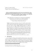 Study of supporting electrolytes of KCl-Acetate buffer - NH4Ac for simultaneous determination of Zn2+, Cd2+, Cu2+, Pb2+ in acid mine drainage in Mao Khe, Quang Ninh by anodic stripping voltammetry at hanging mercury-drop electrode