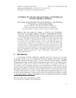 Synthesis of CdSe/CdS AND CdSe/CdS/SiO2 nanoparticles VIA wet chemical method