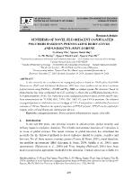 Synthesis of novel fluorescent conjugated polymers based on phenoxazine derivatives and 9,9-dioctyl-9H-fluorene