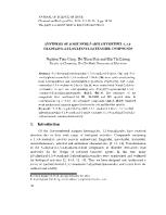 Synthesis of some new[(5-Aryloxymethyl-1,3,4- oxadiazol-2-yl)sulfanyl]acetamide compounds