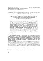 The interaction between K[PtCl3(Isopropyl eugenoxyacetate)] with pyridine’s derivatives