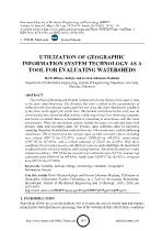Utilization of geographic information system technology as a tool for evaluating watersheds