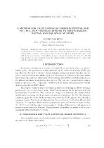 A method for calculation of morse potential for fcc, bcc, hcp crystals applied to Debye-Waller factor and equation of state