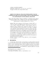 Ability to increase a weak electromagnetic wave by confined electrons in doped superlattices in the presence of laser radiation modulated by amplitude