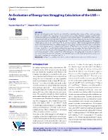 An Evaluation of Energy-loss Straggling Calculation of the LISE++ Code