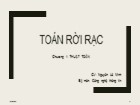 Bài giảng Toán rời rạc - Chương 1: Thuật toán - Nguyễn Lê Minh